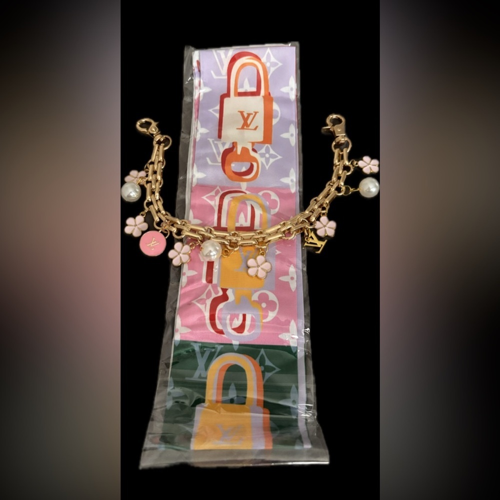 Purse Charms., and Colorful Scarf…
